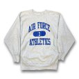 画像1: 90’s【USA製】ビンテージ【Champion】【チャンピオン】【リバースウィーブ】AIR FORCE ATHLETICS【エアフォースアスレチックス】【グレー】スウェット【サイズXXL】<br> (1)