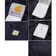 画像2: ビンテージ【carhartt】【カーハート】【黒】トラディショナルコート【ブランケット裏地付き】【ダック地】【ワークジャケット】【XＬ程度】<br> (2)