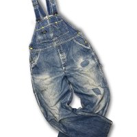 50's~【ビンテージ】【OSHKOSH】【オシュコシュ】ローバック 【デニムオーバーオール】