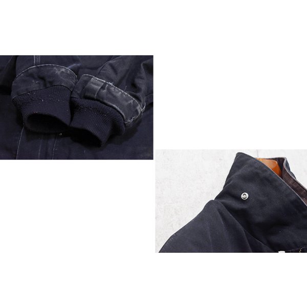 画像3: ビンテージ【carhartt】【カーハート】【黒】トラディショナルコート【ブランケット裏地付き】【ダック地】【ワークジャケット】【XＬ程度】 
