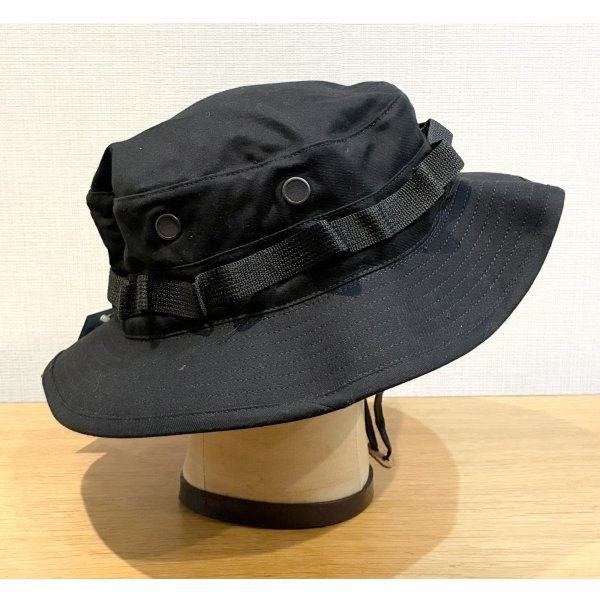 画像4: 【デッドストック】U.S.ARMY HAT SUN HOT WEATHER TYPE2 黒【ブーニーハット】【7 1/2】 