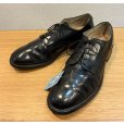 画像1: 90's【ビンテージ】米軍実物【U.S.NAVY】【サービスシューズ】【8R】26cm程度<br> (1)
