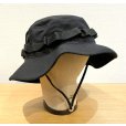 画像3: 【デッドストック】U.S.ARMY HAT SUN HOT WEATHER TYPE2 黒【ブーニーハット】【7 1/2】<br> (3)