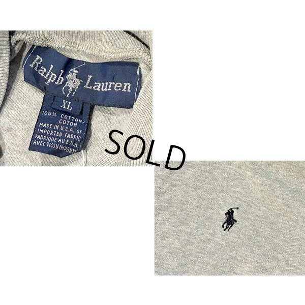 画像2: 90s~ USA製【ラルフローレン】POLO RALPH LAUREN ビンテージ【グレー】【タートルネックロンT】【サイズXL】 