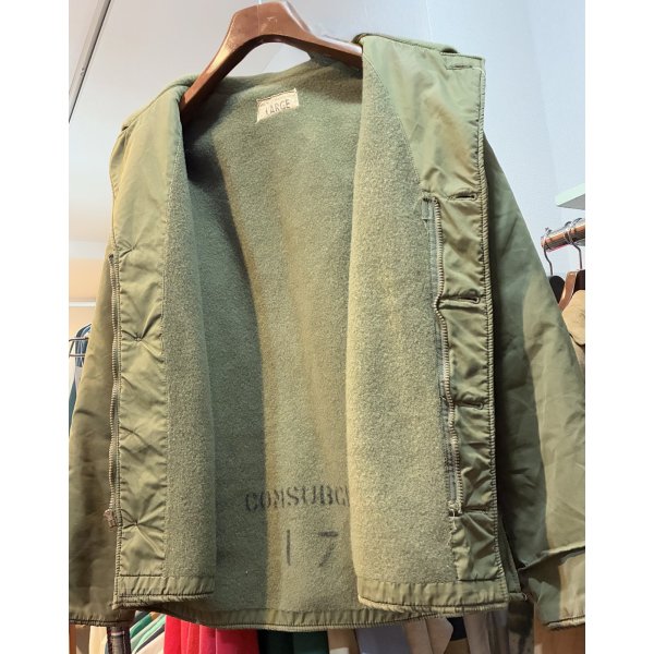 画像6: 50's〜【ビンテージ】【米軍実物】U.S.NAVY ステンシル入り【コールドウェザージャケット】サイズL 