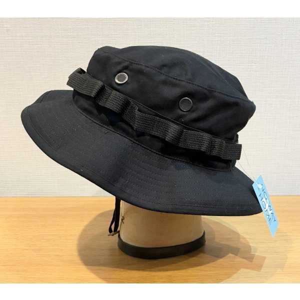 画像6: 【デッドストック】U.S.ARMY HAT SUN HOT WEATHER TYPE2 黒【ブーニーハット】【7 1/2】 