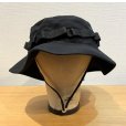 画像1: 【デッドストック】U.S.ARMY HAT SUN HOT WEATHER TYPE2 黒【ブーニーハット】【7 1/2】<br> (1)