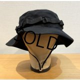 【デッドストック】U.S.ARMY HAT SUN HOT WEATHER TYPE2 黒【ブーニーハット】【7 1/2】 