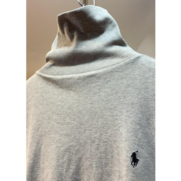 画像4: 90s~ USA製【ラルフローレン】POLO RALPH LAUREN ビンテージ【グレー】【タートルネックロンT】【サイズXL】 