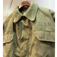 画像5: 50's〜【ビンテージ】【米軍実物】U.S.NAVY ステンシル入り【コールドウェザージャケット】サイズL<br> (5)