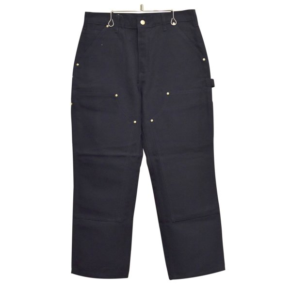 画像3: デッドストック 【USA製】【未使用】【カーハート】【carhartt】黒【コットン】ダブルニー ワークパンツ【ペインターパンツ】【32ｘ28】 
