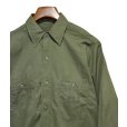 画像1: 40's【米軍実物】USネイビー【ビンテージ】【U.S.NAVY】【N-3】 【コットンポプリン】ユーティリティシャツ【15 1/2】<br> (1)