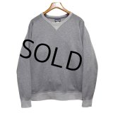 【パタゴニア】patagonia グレー 2トーン 前Ｖ スウェット【サイズXL】 