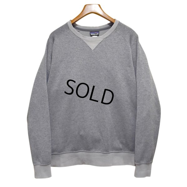 画像1: 【パタゴニア】patagonia グレー 2トーン 前Ｖ スウェット【サイズXL】 