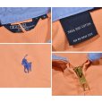 画像2: 90's USA製 ビンテージ【ラルフローレン】【RALPH LAUREN】【サーモンオレンジ】【スウィングトップ】【ジップアップブルゾン】【サイズＬ】<br> (2)