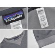 画像2: 【パタゴニア】patagonia グレー 2トーン 前Ｖ スウェット【サイズXL】<br> (2)