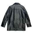 画像3: 【ビンテージ】オールドギャップ【GAP】【ギャップ】【ブラック】カーコート【レザージャケット】【サイズXS】<br> (3)