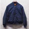 画像1: 80's【USA製】【ビンテージ】【ディッキーズ】【Dickies】【紺地】【中綿入り】【ワークジャケット】ワークブルゾン【サイズXL-R】<br> (1)