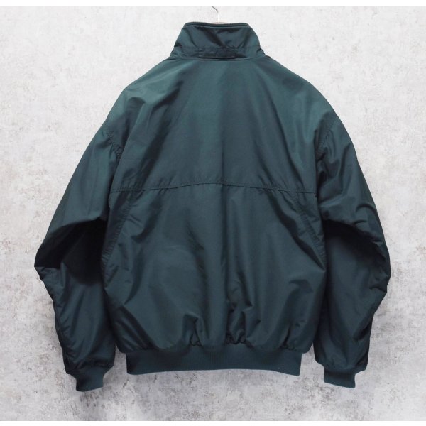 画像4: 90's USA製【パタゴニア】patagonia ナイロン【シェルドシンチラジャケット 】【緑×裏地グレー】【裏フリースブルゾン】【サイズM】 