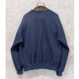 画像3: 90'ｓ【メキシコ製】【RUSSELL】ラッセル 【ビンテージ】ブルーグレー【無地】【クルーネック】前V スウェット【サイズXLT】<br> (3)