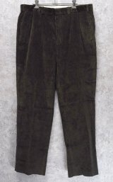 程度良好 90's【USA製】【ビンテージ】【ブルックスブラザーズ】brooksbrothers【ブラウン】【コーデュロイパンツ】コーデュロイスラックス【W36】 