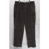 程度良好 90's【USA製】【ビンテージ】【ブルックスブラザーズ】brooksbrothers【ブラウン】【コーデュロイパンツ】コーデュロイスラックス【W36】 