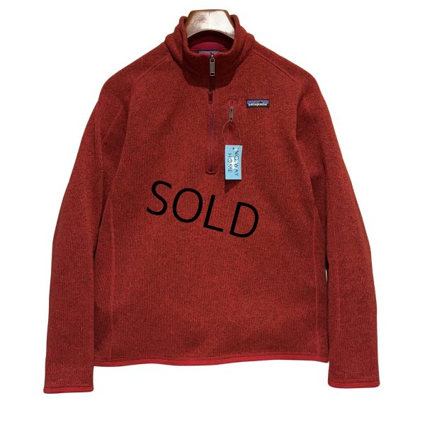 画像1: 【パタゴニア】patagonia【ワイン】【ハーフジップ】【ベターセーター】【サイズＭ】 