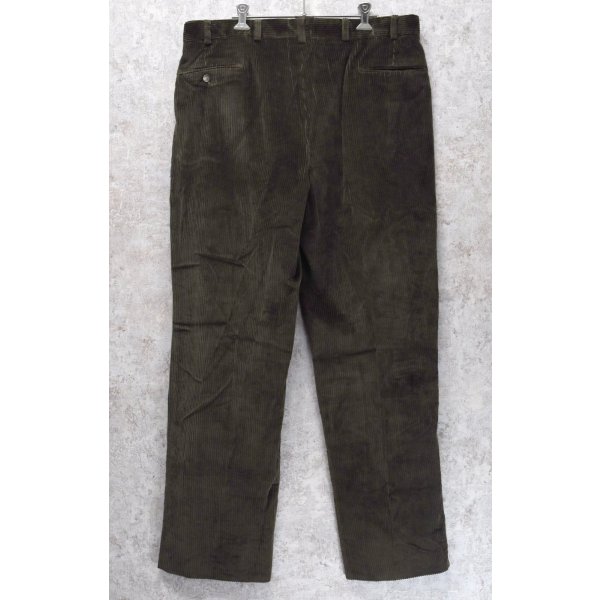 画像3: 程度良好 90's【USA製】【ビンテージ】【ブルックスブラザーズ】brooksbrothers【ブラウン】【コーデュロイパンツ】コーデュロイスラックス【W36】 