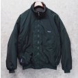 画像1: 90's USA製【パタゴニア】patagonia ナイロン【シェルドシンチラジャケット 】【緑×裏地グレー】【裏フリースブルゾン】【サイズM】<br> (1)