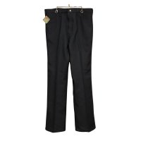 デッドストック 90's【USA製】【ビンテージ】【Wrangler】【ラングラー】紺地 ブーツカット【ランチャードレスパンツ】【スラックス】ブーツカット【フレアパンツ】【36ｘ34】 