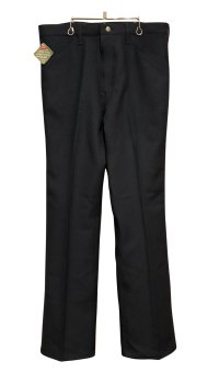 デッドストック 90's【USA製】【ビンテージ】【Wrangler】【ラングラー】紺地 ブーツカット【ランチャードレスパンツ】【スラックス】ブーツカット【フレアパンツ】【36ｘ34】 