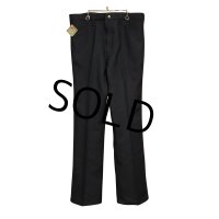 デッドストック 90's【USA製】【ビンテージ】【Wrangler】【ラングラー】紺地 ブーツカット【ランチャードレスパンツ】【スラックス】ブーツカット【フレアパンツ】【36ｘ34】 
