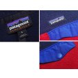 画像2: ビンテージ【パタゴニア】patagonia【紺×赤】切替 【シンチラ】スナップT 【フリース プルオーバー】【サイズS】<br> (2)