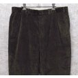 画像4: 程度良好 90's【USA製】【ビンテージ】【ブルックスブラザーズ】brooksbrothers【ブラウン】【コーデュロイパンツ】コーデュロイスラックス【W36】<br> (4)