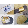 画像2: ほぼ未使用!! 90's~【USA製】【BYATEXAS】【ビンテージ】【Bay Hill】刺繍【ベージュ×ツバ緑】傘【BBキャップ】【ベースボールキャップ】サイズフリー<br> (2)