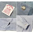 画像2: 90's 【USA製】【ビンテージ】【ブルックスブラザーズ】Brooks Brothers【シャンブレー】コットン【プルオーバーシャツ】【レディース10】<br> (2)