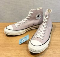 【ほぼ未使用!!】【コンバース】converse オールスター【CT70】【ストーンモーブ】【ハイカットシューズ】US9【27.5ｃｍ程度】 