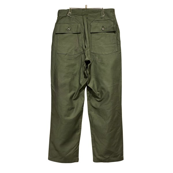 画像3: デッドストック【70's】【米軍実物】【ビンテージ】OG107【ベイカーパンツ】ボタンフライ  Ｗステッチ【ユーティリティパンツ】【32ｘ29】 