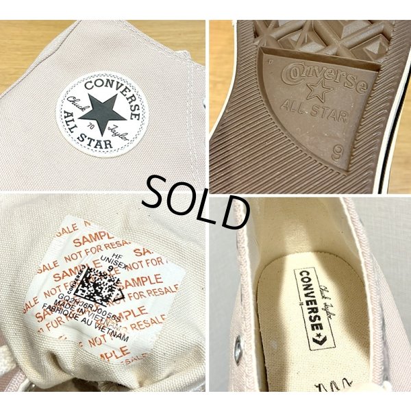 画像2: 【ほぼ未使用!!】【コンバース】converse オールスター【CT70】【ストーンモーブ】【ハイカットシューズ】US9【27.5ｃｍ程度】 