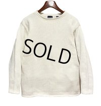 90's【ビンテージ】【オールドギャップ】【GAP】【白】無地【コットンセーター】レディースS【W-S】 