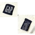 画像2: 90's【ビンテージ】【オールドギャップ】【GAP】【白】無地【コットンセーター】レディースS【W-S】<br> (2)