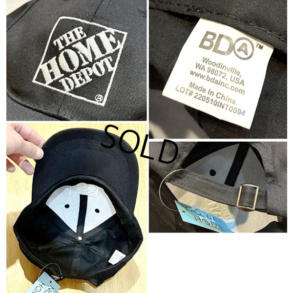 画像2: 【程度良好】【The home depot】ホーム・デポ【黒】【キャップ】BBキャップ 