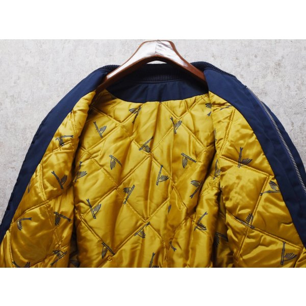 画像2: 程度良好!! 80's~【ビンテージ】【Catalina】 カタリナ【紺】中綿入り 【ダービージャケット】カップショルダージャケット【S程度】 