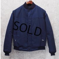 程度良好!! 80's~【ビンテージ】【Catalina】 カタリナ【紺】中綿入り 【ダービージャケット】カップショルダージャケット【S程度】 