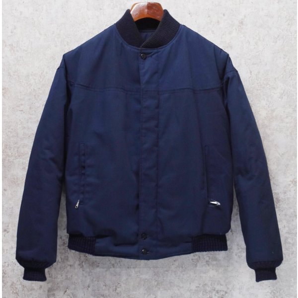 画像1: 程度良好!! 80's~【ビンテージ】【Catalina】 カタリナ【紺】中綿入り 【ダービージャケット】カップショルダージャケット【S程度】 