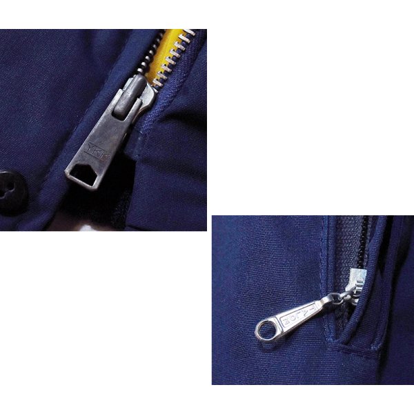 画像3: 程度良好!! 80's~【ビンテージ】【Catalina】 カタリナ【紺】中綿入り 【ダービージャケット】カップショルダージャケット【S程度】 