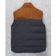 画像3:  ビンテージ【パタゴニア】【PATAGONIA】グレー×ブラウン【切替】【ベスト】ダウンベスト【サイズL】<br> (3)