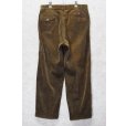 画像4: 程度良好 90's【USA製】ビンテージ【ラルフローレン】POLO RALPH LAUREN【クラシックゴルフパンツ】【ブラウン】【コーデュロイパンツ】【W33】<br> (4)