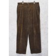 画像3: 程度良好 90's【USA製】ビンテージ【ラルフローレン】POLO RALPH LAUREN【クラシックゴルフパンツ】【ブラウン】【コーデュロイパンツ】【W33】<br> (3)