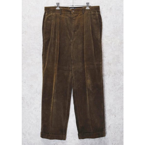 画像3: 程度良好 90's【USA製】ビンテージ【ラルフローレン】POLO RALPH LAUREN【クラシックゴルフパンツ】【ブラウン】【コーデュロイパンツ】【W33】 